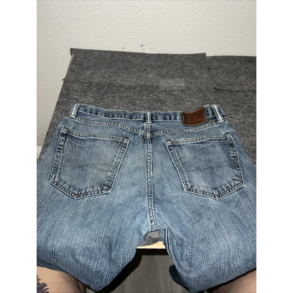 Polo Ralph Lauren 867 Classic Fit Jeans Mens 30x32 Light Wash Vintage Y2K Denim